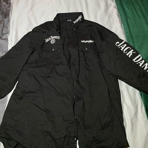 Jack Daniels x Wrangler button down
